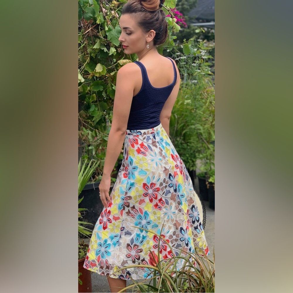 ANTHROPOLOGIE EVA FRANCO MEGHAN SKIRT